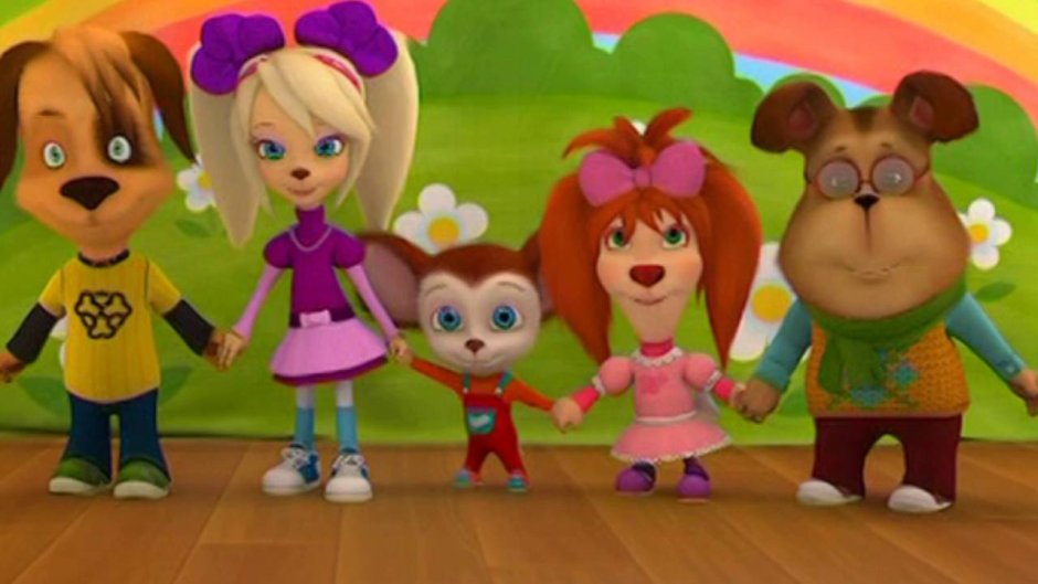 Барбоскины роза Гена дружок Лиза и малыш