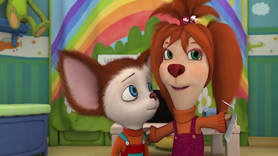 Барбоскины Лиза роза дружок Гена