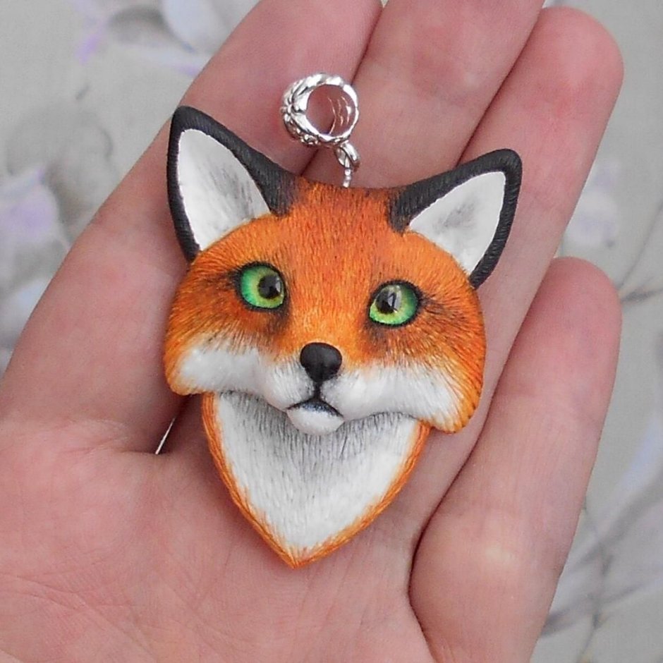 Лис полимерная глина