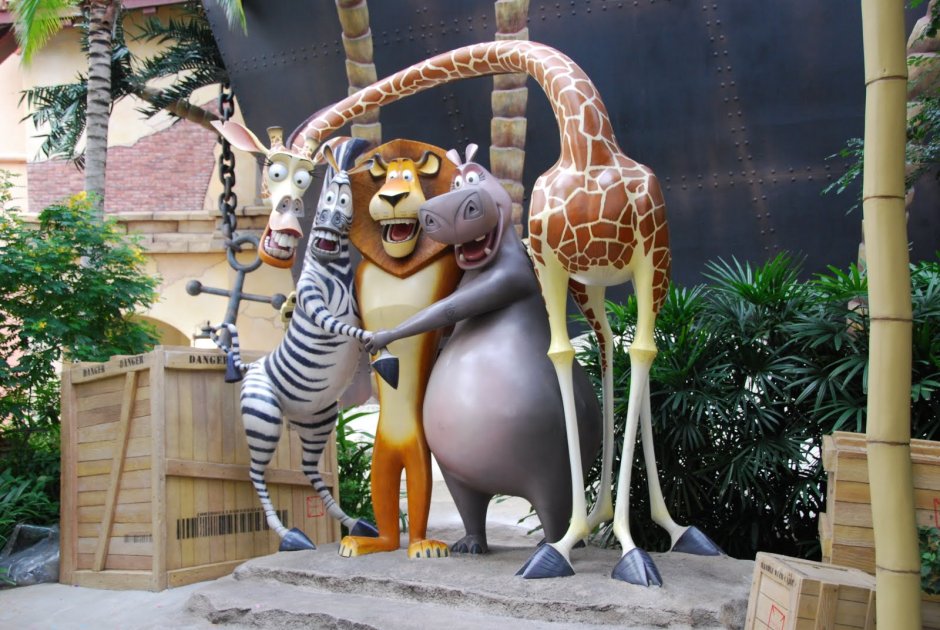 Madagascar Universal Studios Singapore