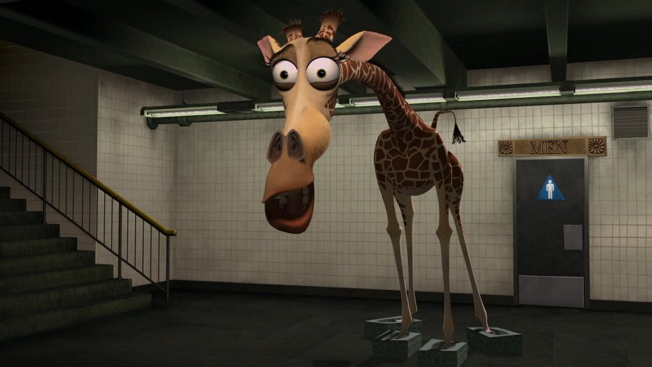 Жираф Мелман из Мадагаскара