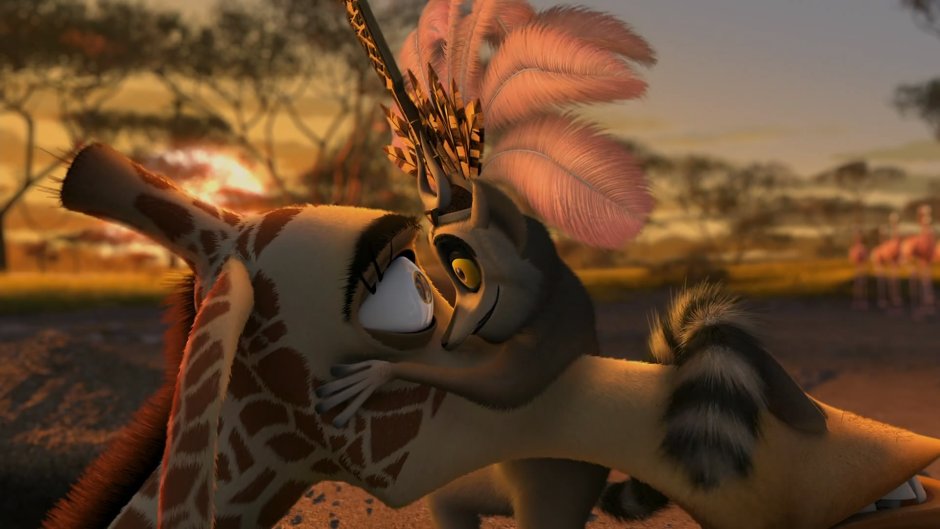 Король Джулиан и Мелман